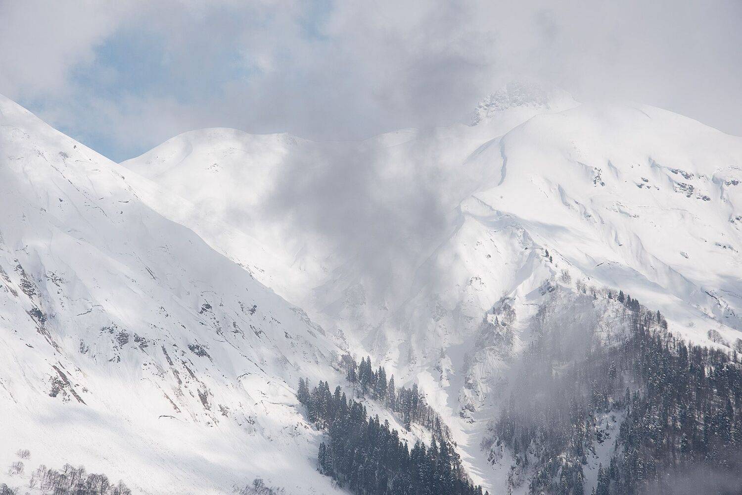 зима, снег, сочи, кавказский хребет, горы, кавказ, Чавыкина Анастасия