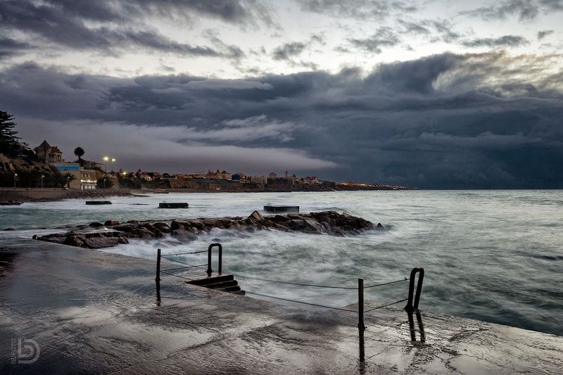 estoril, portugal Estoril перед рассветом фото превью