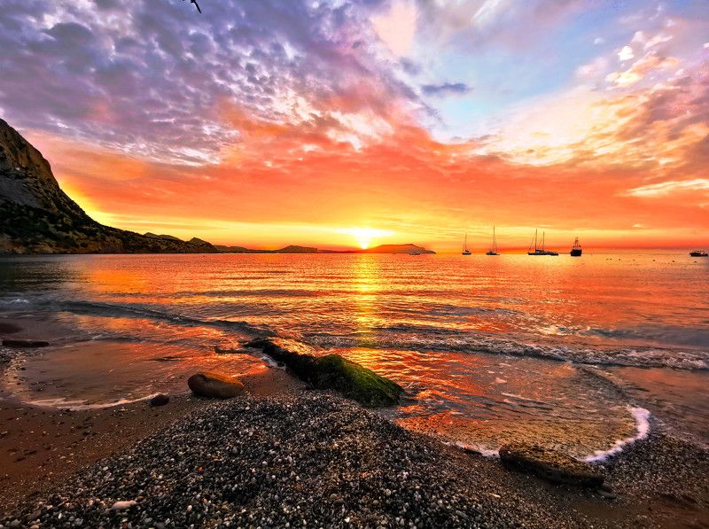 Цвет восхода фото превью