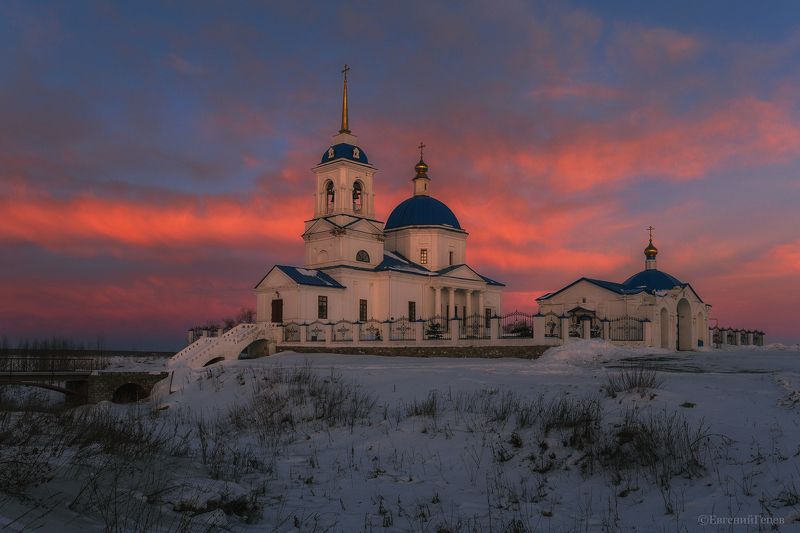 Храм Покрова Пресвятой Богородицы, село Большой Куяш, Южный Урал фото превью