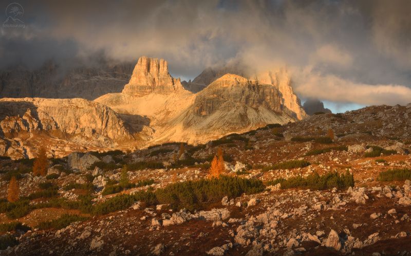 доломиты, альпы Torre di Toblin фото превью