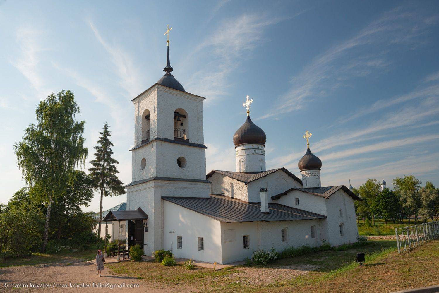 Остров, церковь, Никольская, солнечно, Максим Ковалёв