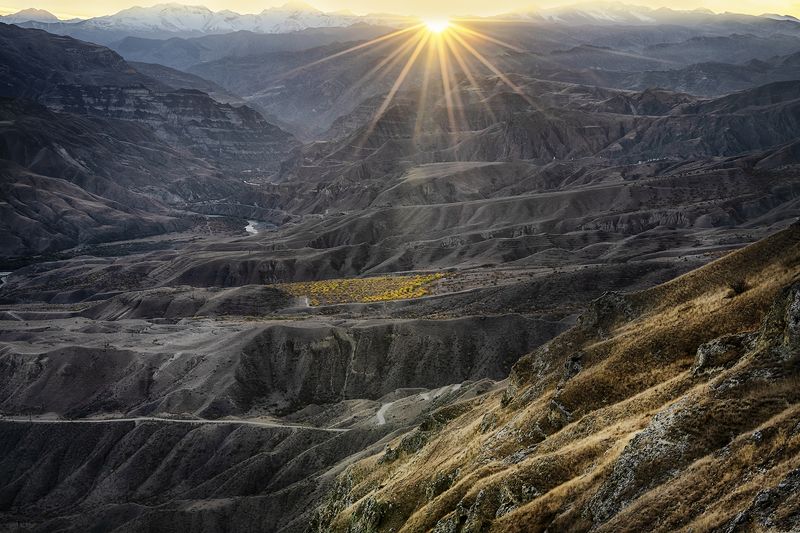 Закат фото превью