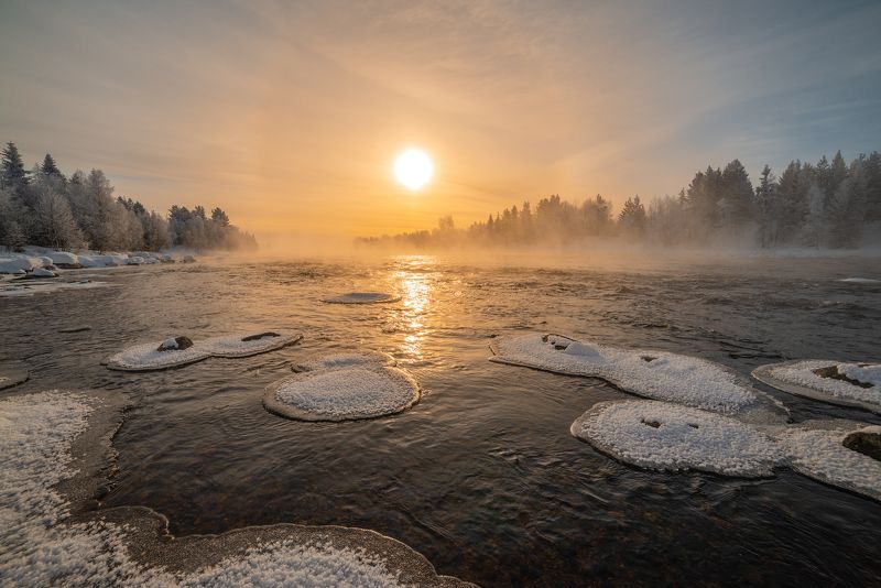 север, кольский, заполярье, пиренга *** фото превью