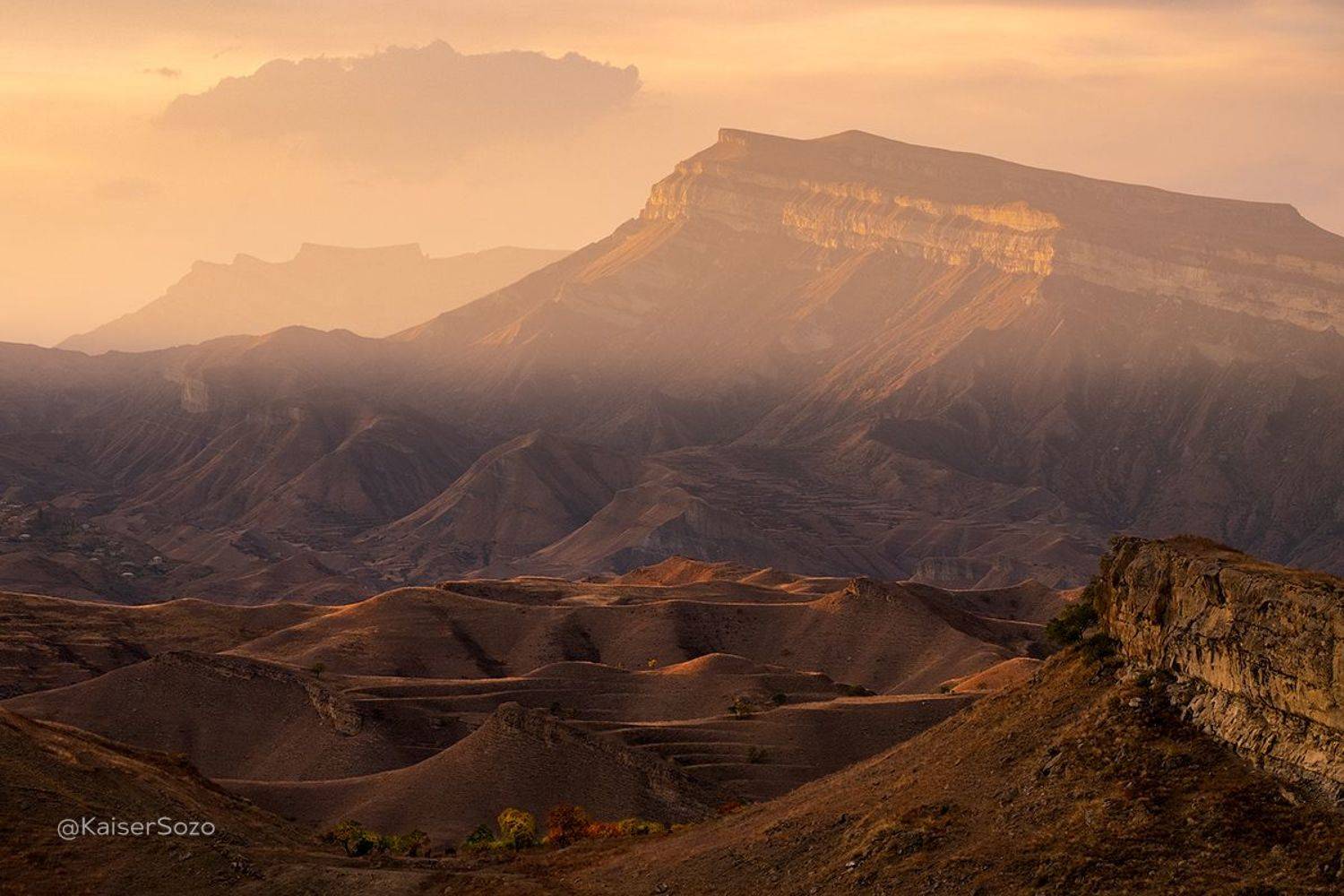 россия, дагестан, гунибский район, чох, террасы, золотой час,, Kaiser Sozo