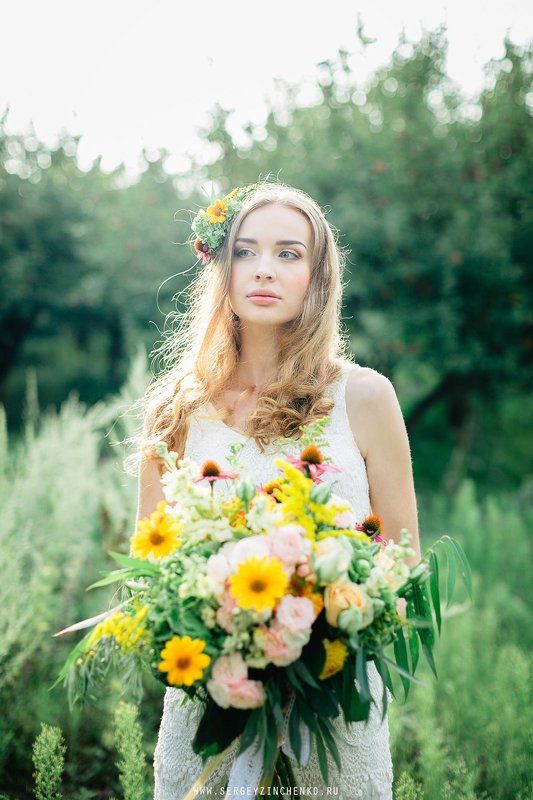 fine-art, Декор, Невеста Весенний образ невесты в фотосете \