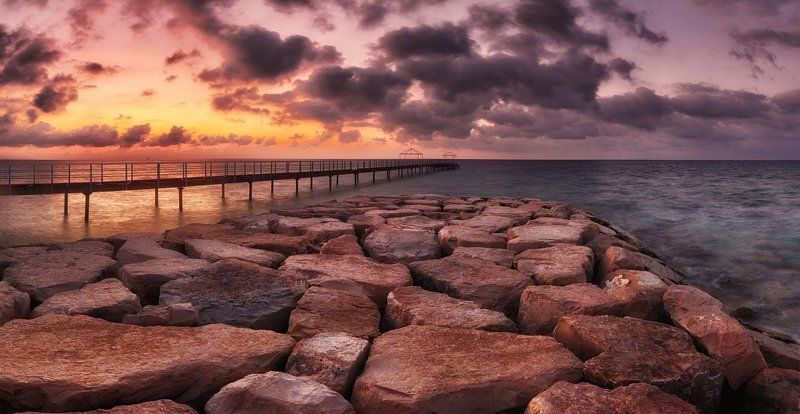 рассвет на Средиземном фото превью