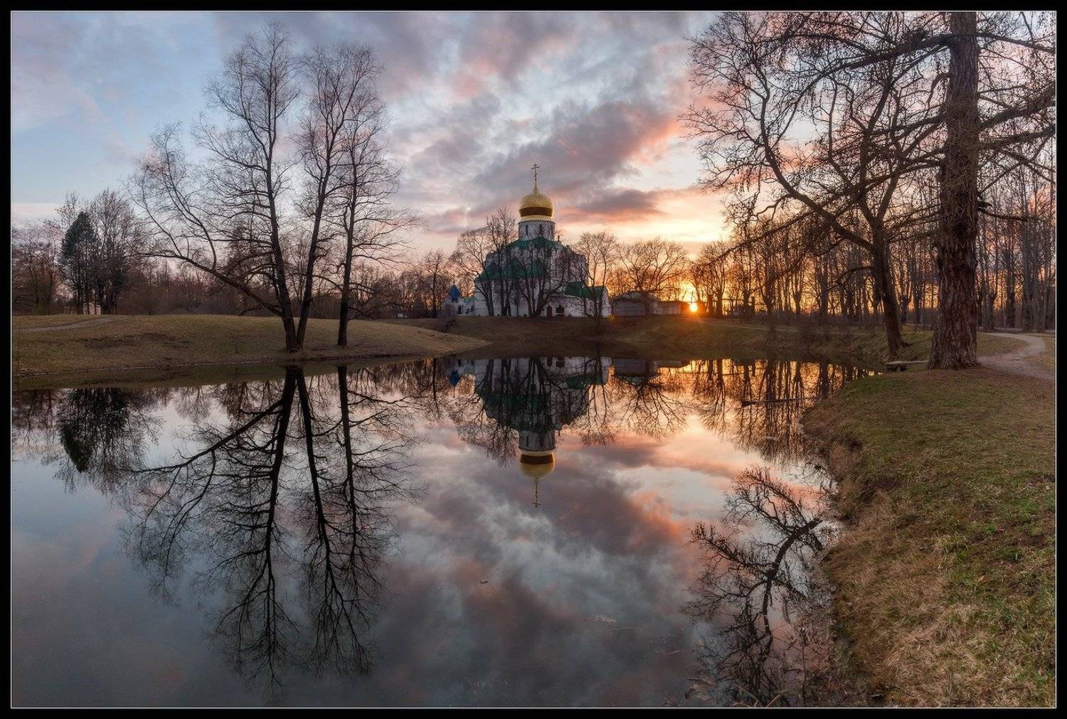 весна, пушкин, царское село, царское, село, федоровский, феодоровский, собор, Илья Штром