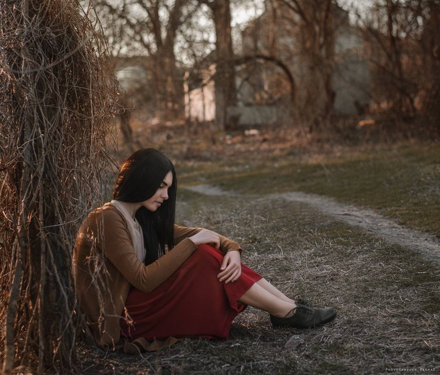 50mm, Nikon, Photoshop, Девушка, Закат солнца, Красивая, Портрет, Фото, Фотография, Дмитрий Бегма