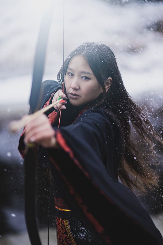 Девушка воин фото превью