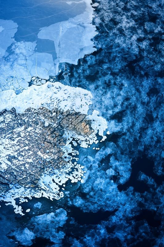 Льды Приморья. Мыс Брюса. Январь 2023 фото превью