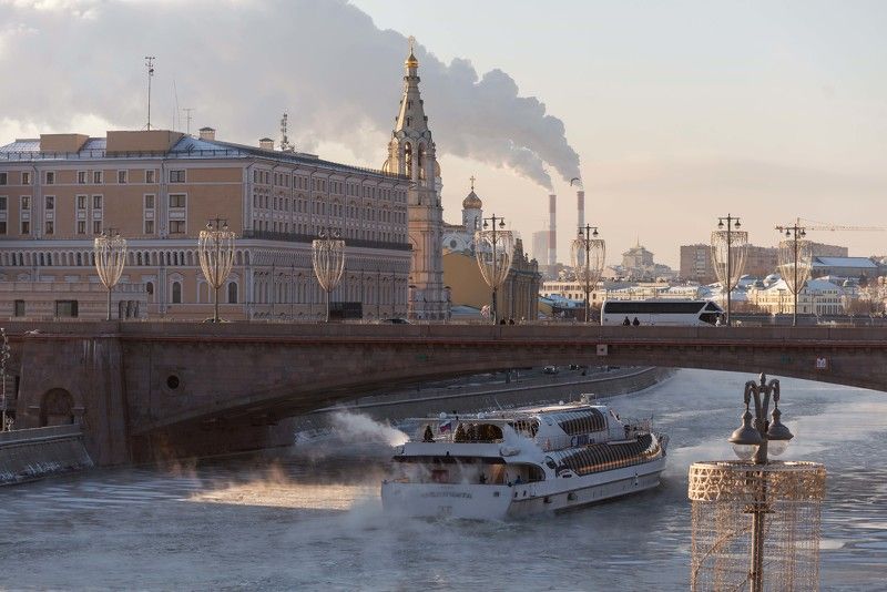 #москва Январская Москва, 2023г. фото превью