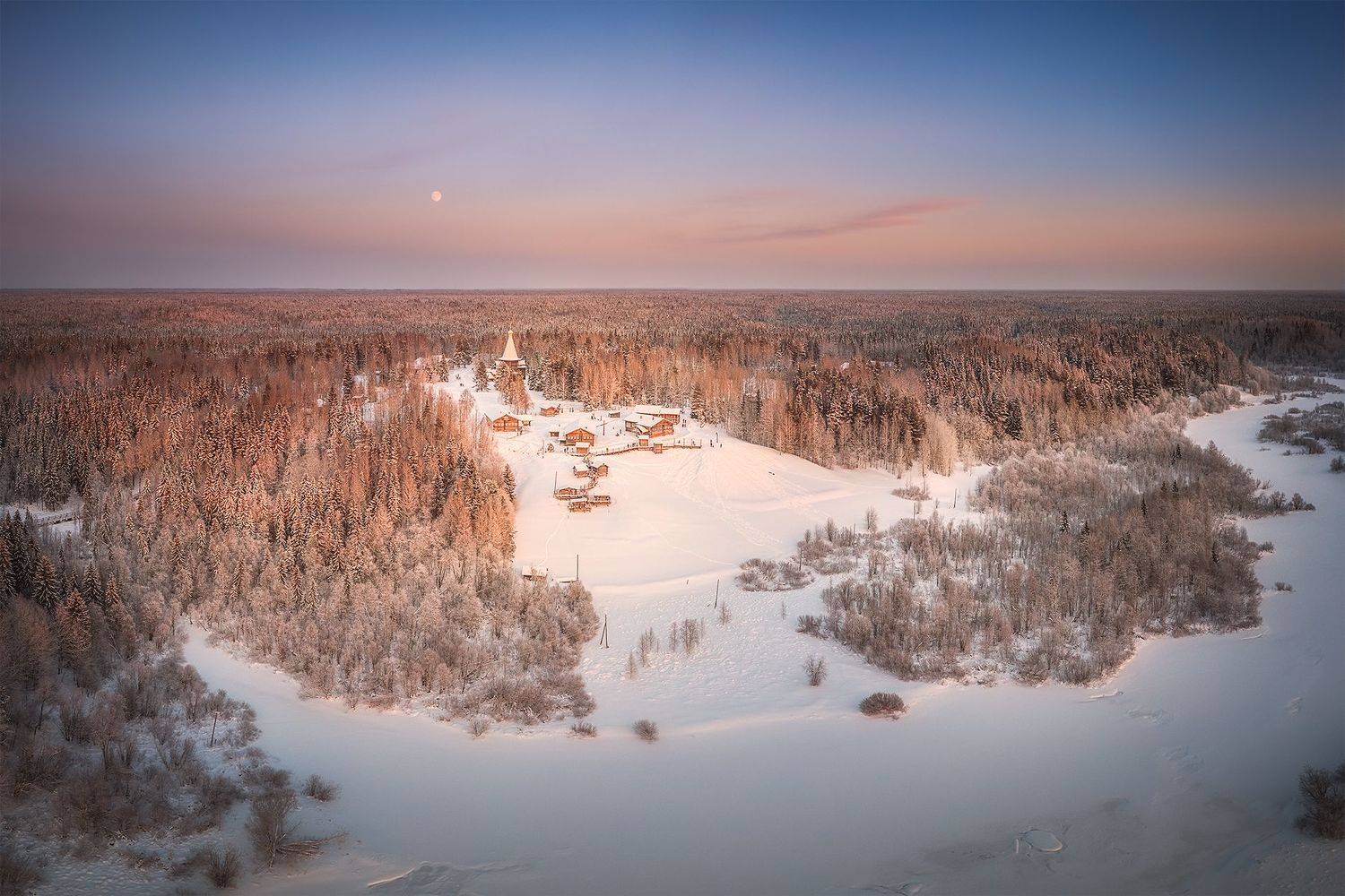 русский север, поморье, малые корелы, зима, архангельская область, Ермолин Александр