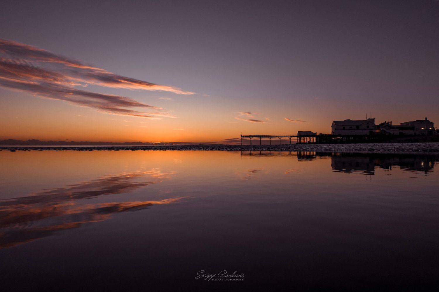 #sunset #water #reflection #evening #, Sergejs Barkans