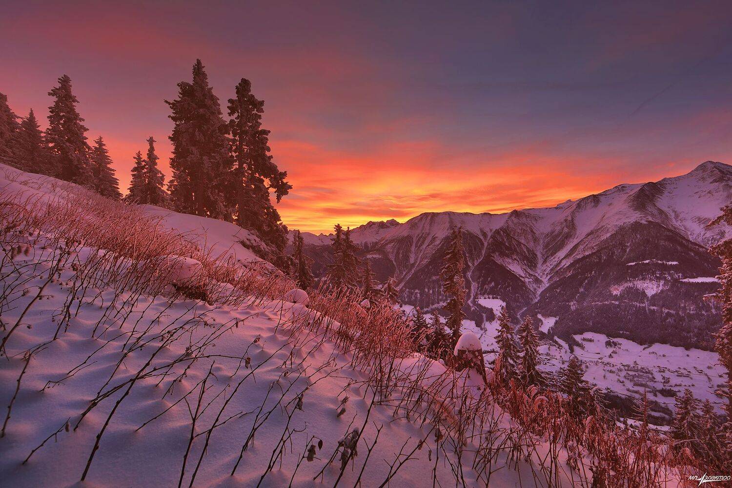 swiss,bettmeralp,зима, Матвеев Николай