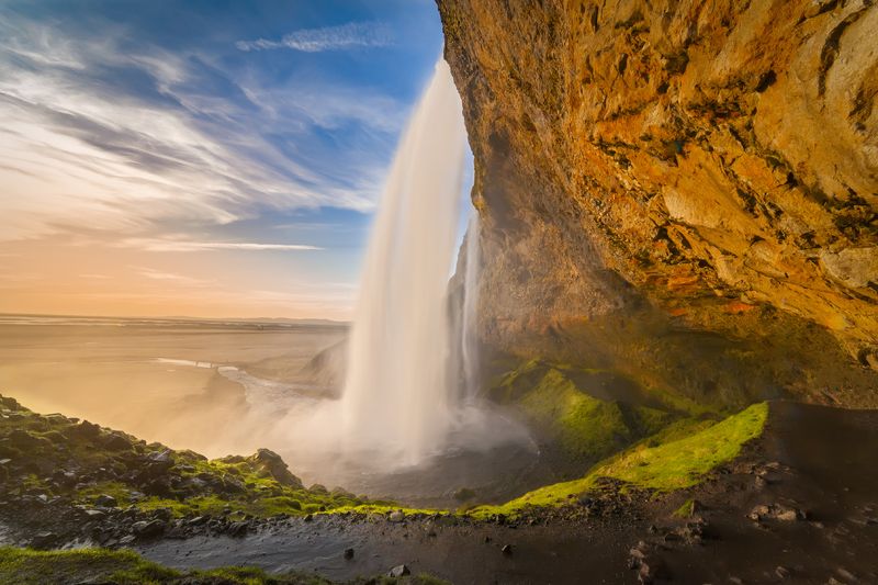 Водопад Сельяландофосс фото превью
