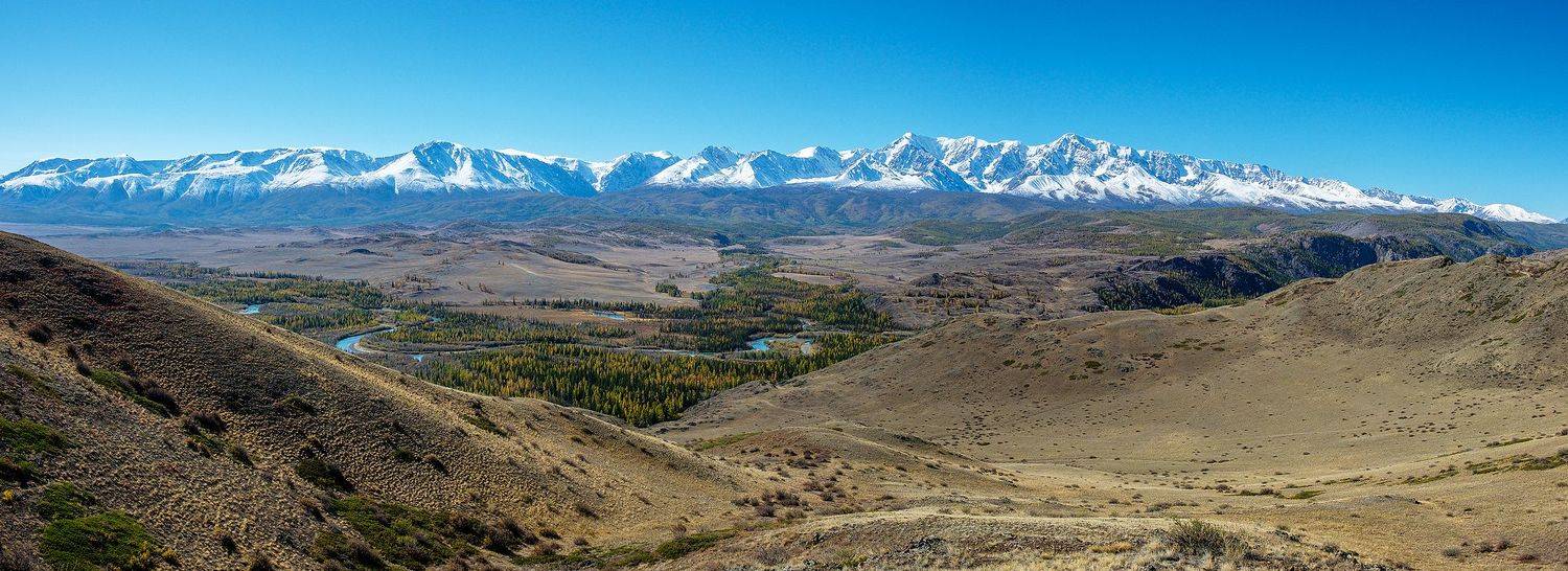 пейзаж, горы, осень, Горный Алтай, Александр Потапов