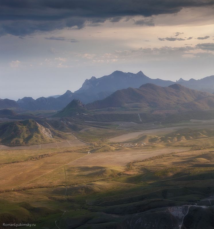 крым, пейзажы, феодосия, коктебель Холмы и горы фото превью