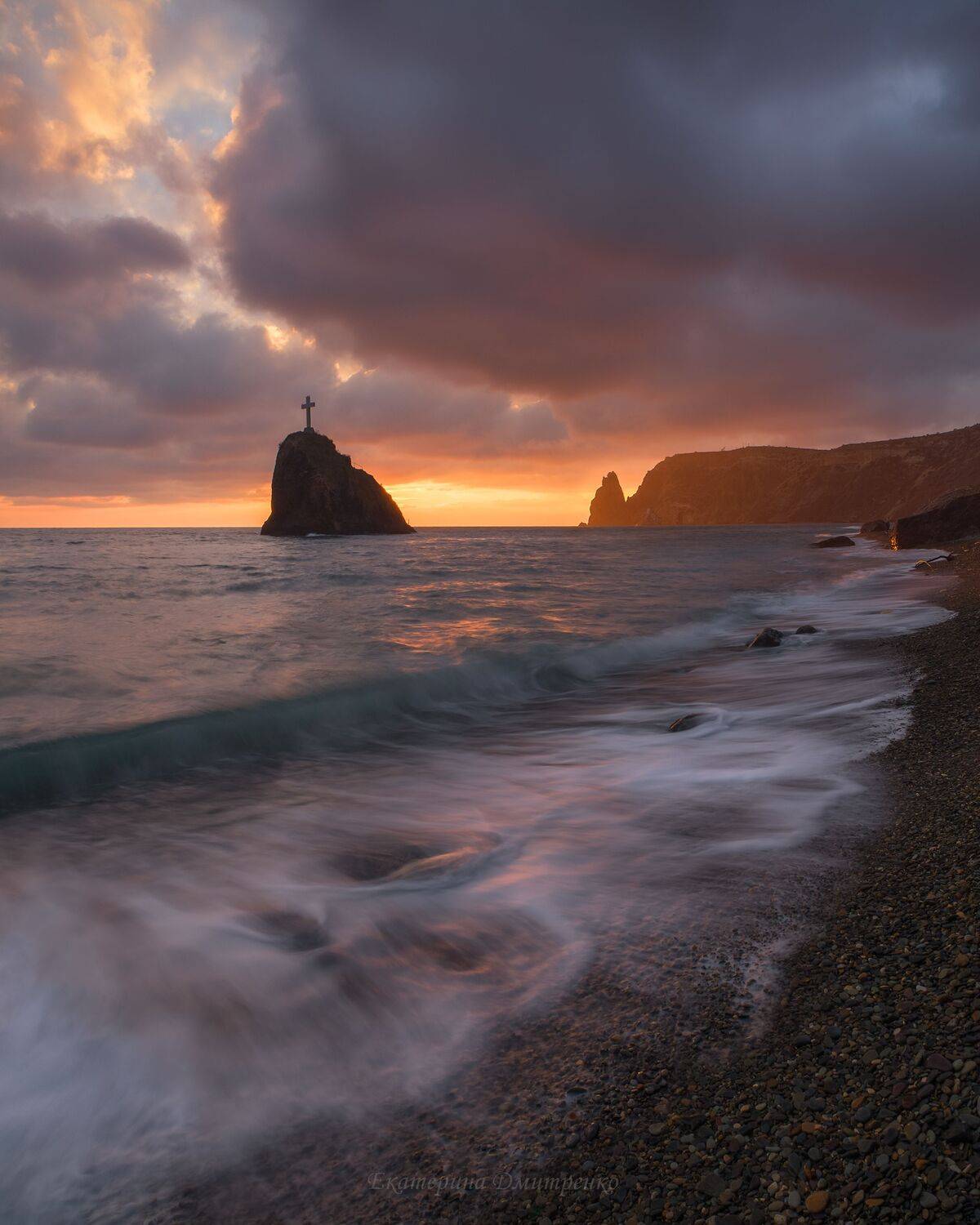 крым, севастополь, закат, море, пейзаж, фиолент, crimea, landscape, Дмитренко Екатерина