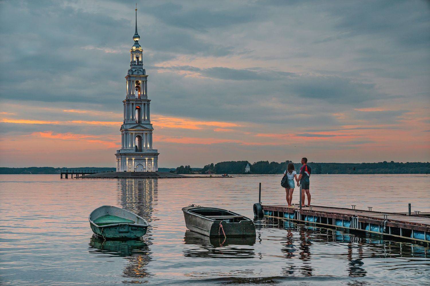 калязин. лето. вечер., Бирюков Вячеслав