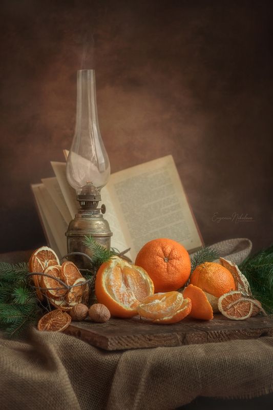 натюрморт винтаж атмосфера зима Чем пахнет зима? фото превью