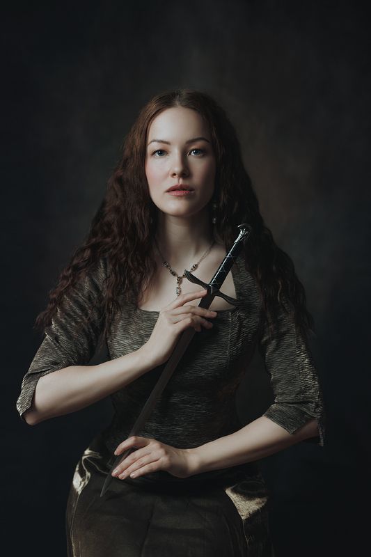 портрет, portrait, medieval, девушка, средневековье, женский портрет, домашняя съемка, canon, women, lady, 85 mm, художественное Medieval фото превью