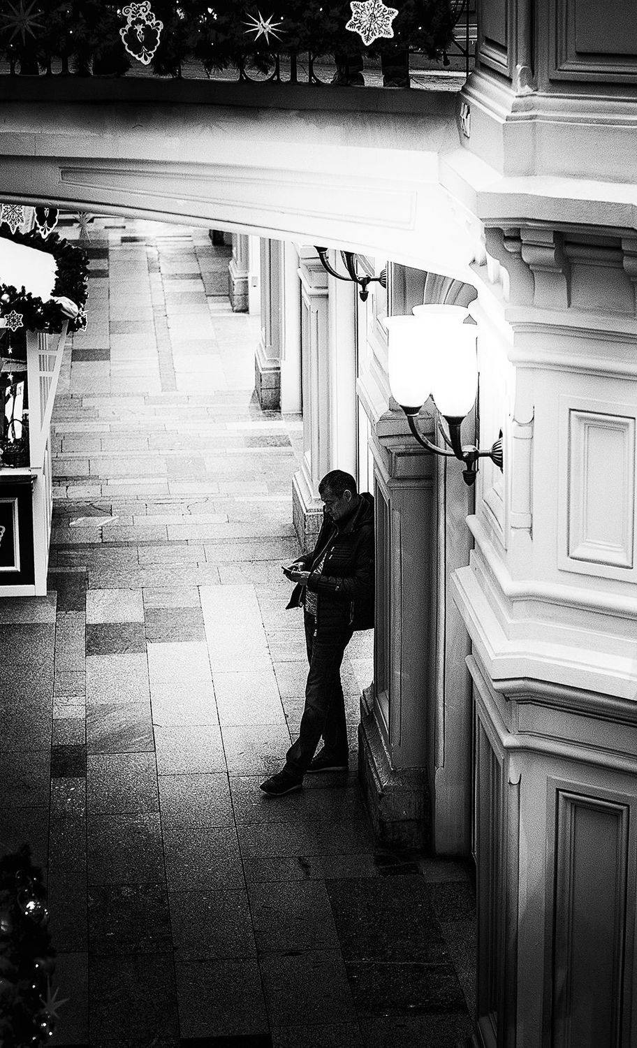 чб фото, гум, уличное фото, Vera Trandina