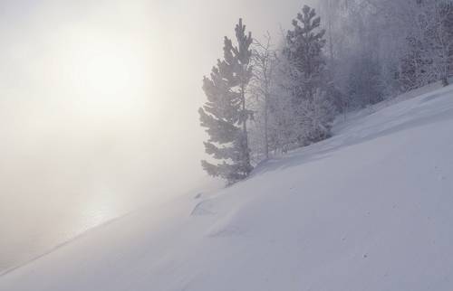 У морозной реки