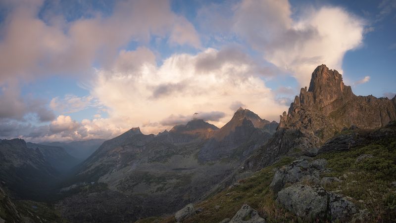 ...Летний вечер на перевале Художников... фото превью
