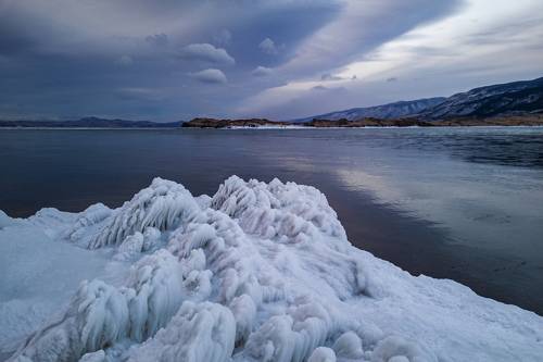 Декабрьское утро на мысе Уюга