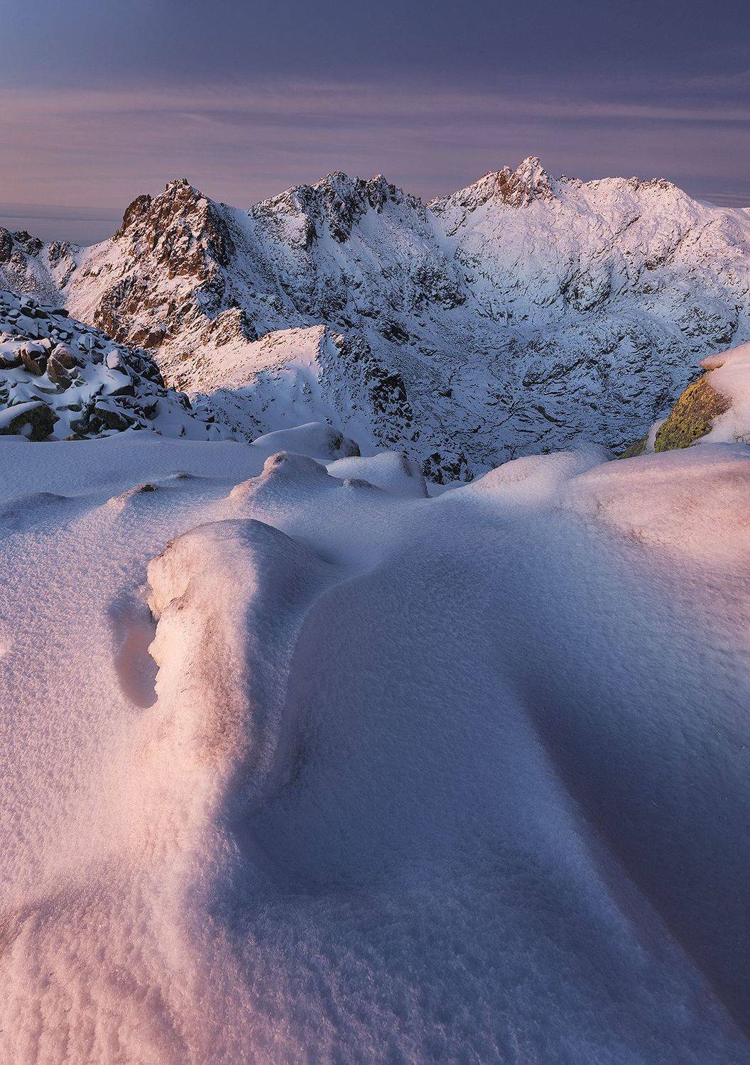 photography, mountain, winter, snow, landscape, photo, awakening, pink nature, mountains, dawn, color, colorful, landmark, mood, moddy, amazing, cool, jimenez millan samuel