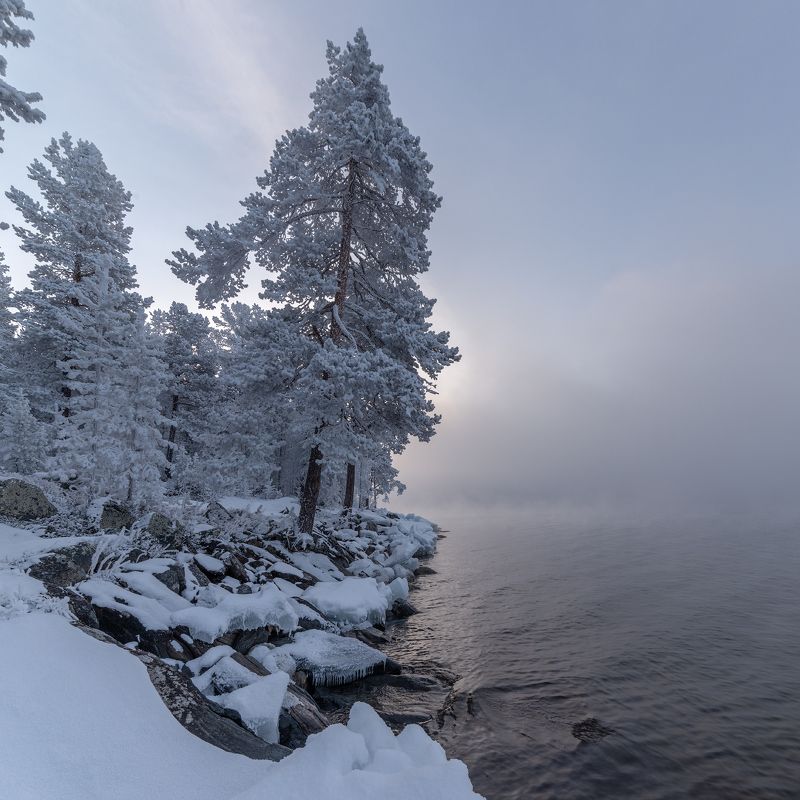 север, кольский, хибины, заполярье, имандра, Горячий мороз фото превью
