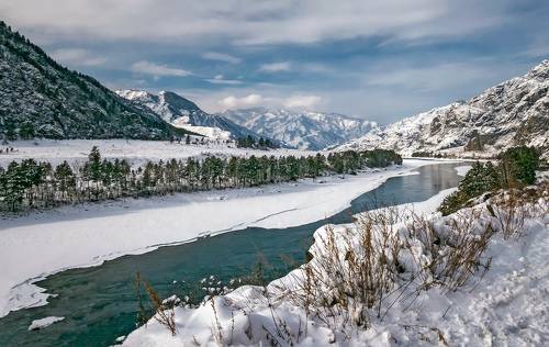 Зимняя Катунь...
