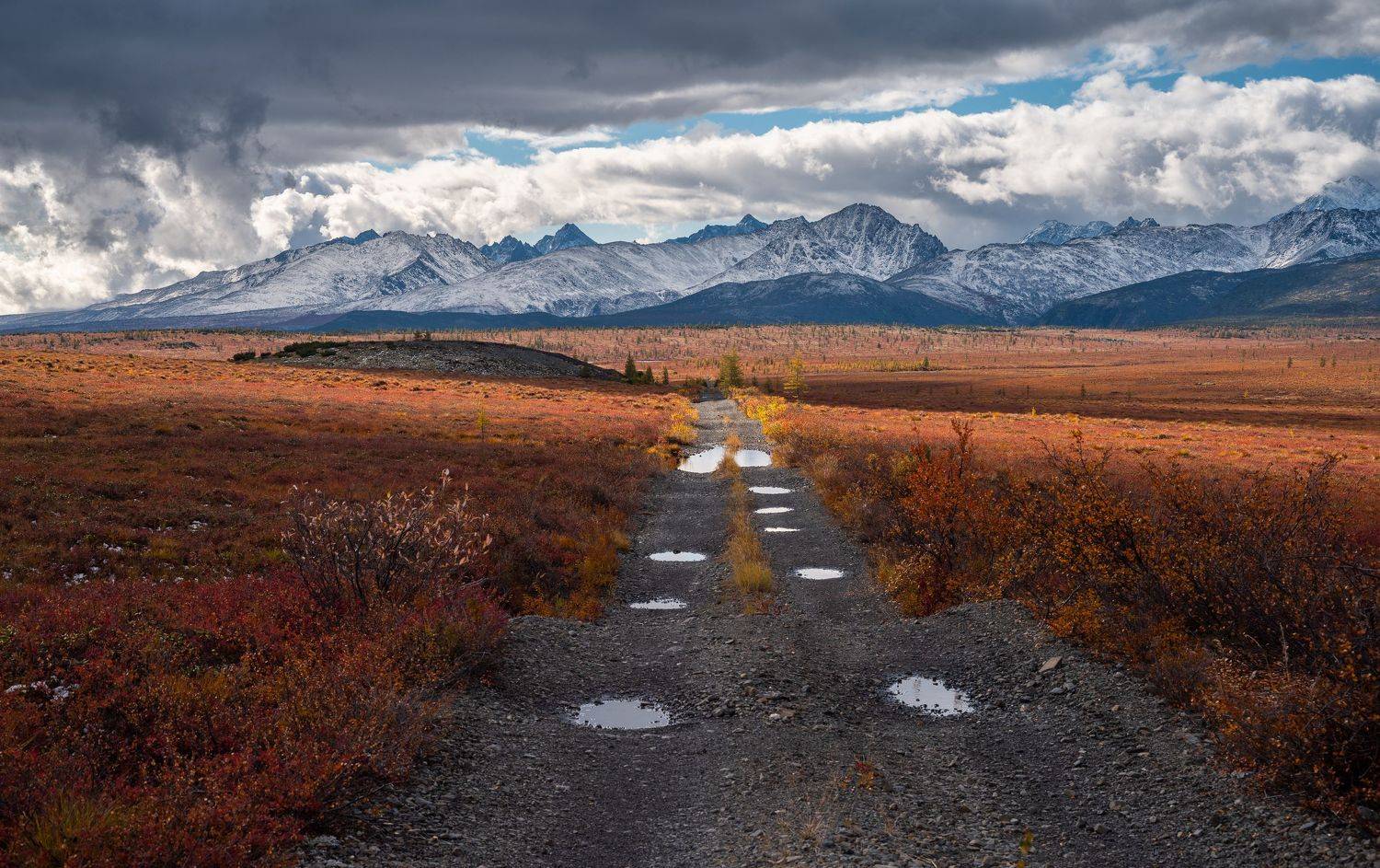 Большой Аннгачак, озеро Джека Лондона, Колыма, горы, Evgeniy Khilkevitch