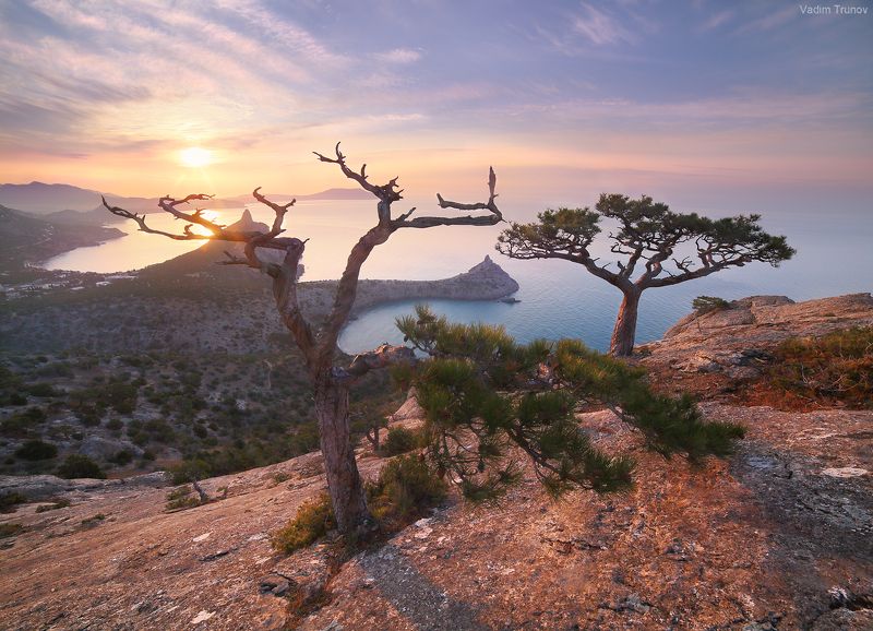 крым, новый свет Рассвет в Новом Свете фото превью