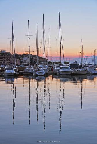 Закат в марине