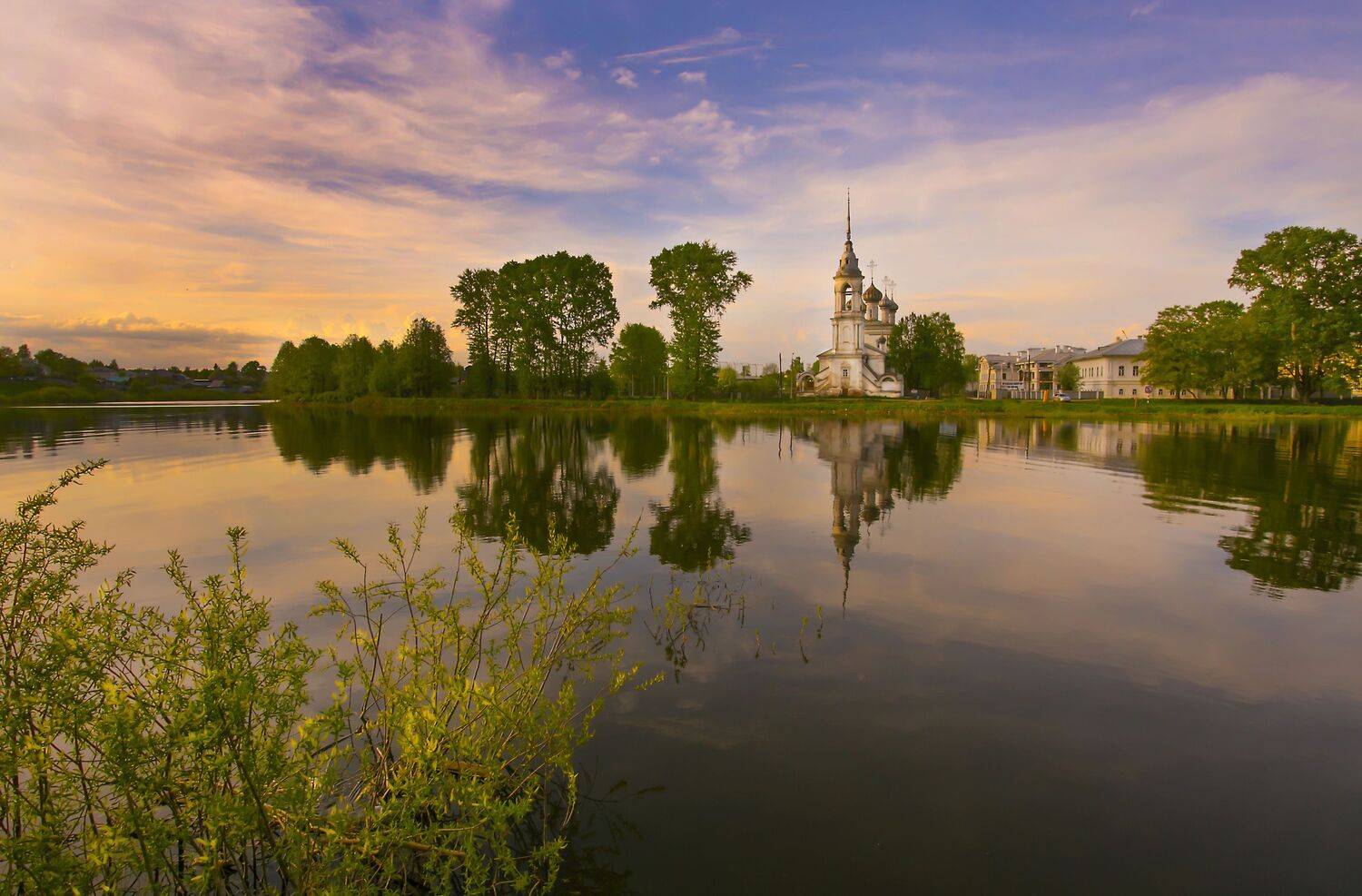 вологда, река, церковь, храм, весна, Наталия Колтакова