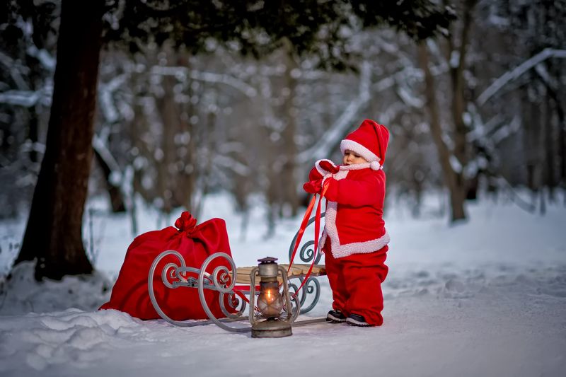 Маленький Санта фото превью