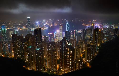 Огни ночных городов