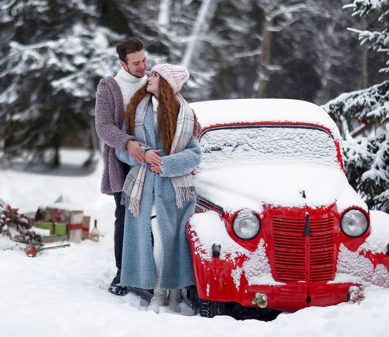 прогулка,романтика,зима,настроение,природа, love, romantic, winter, nature Волшебная прогулка фото превью