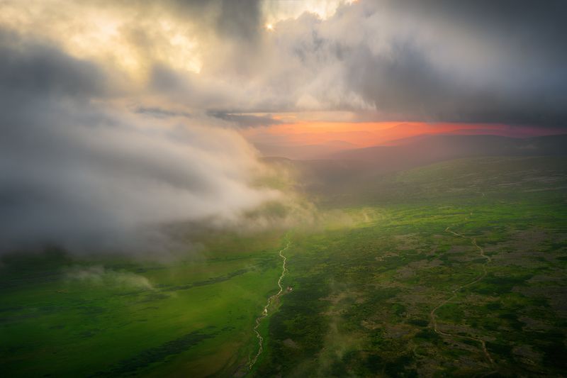 У истоков реки Лозьвы (Северный Урал) фото превью
