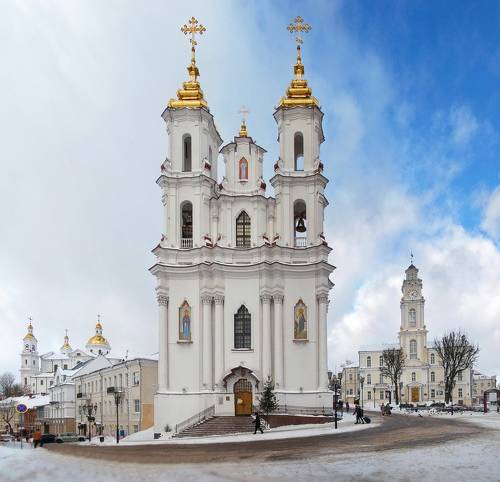 На Крещение.