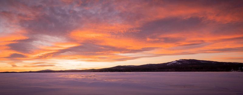 закат панорама фото превью