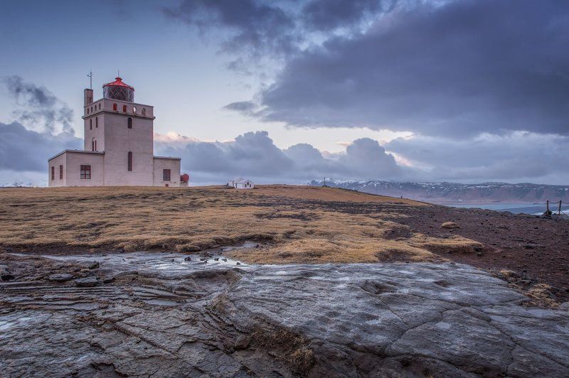 путешествия, Исландия, маяк маяк фото превью