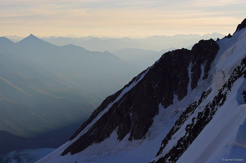 Алтай Восход на Катунском хребте фото превью