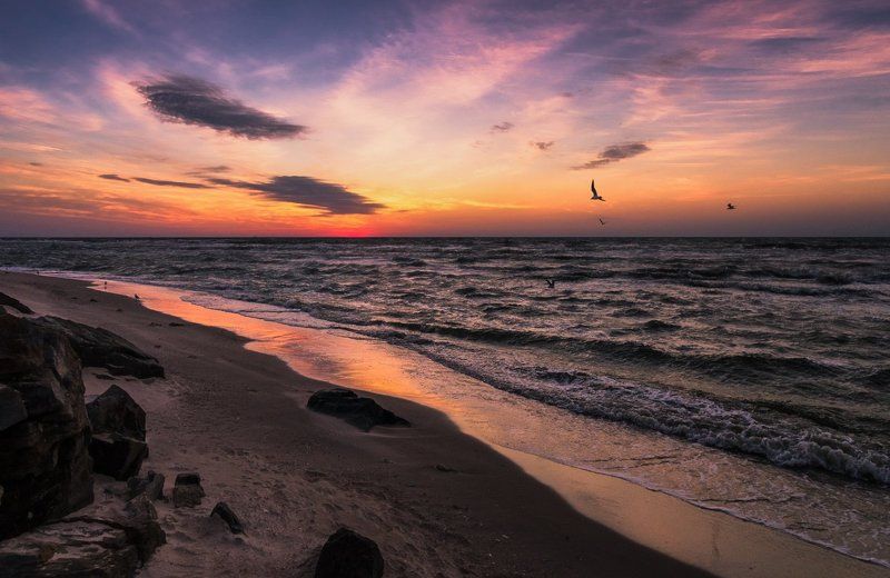 Рассвет на Азовье фото превью