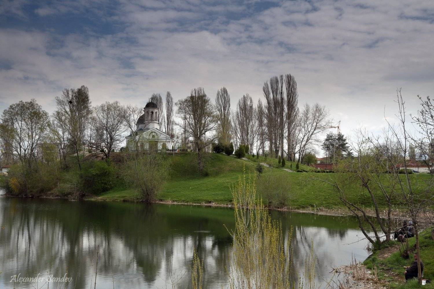 Болгария, Весна, Озеро, Св. Наум, София, Церковь, Александър Сандев