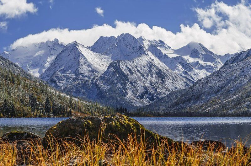 Алтай, Горный алтай, Горы, Мульта, Мультинские озера, Озеро, Осень, Пейзаж, Природа, Сибирь +++++ фото превью