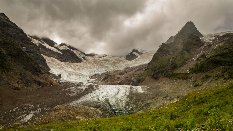 Горы, Ледник  фото превью