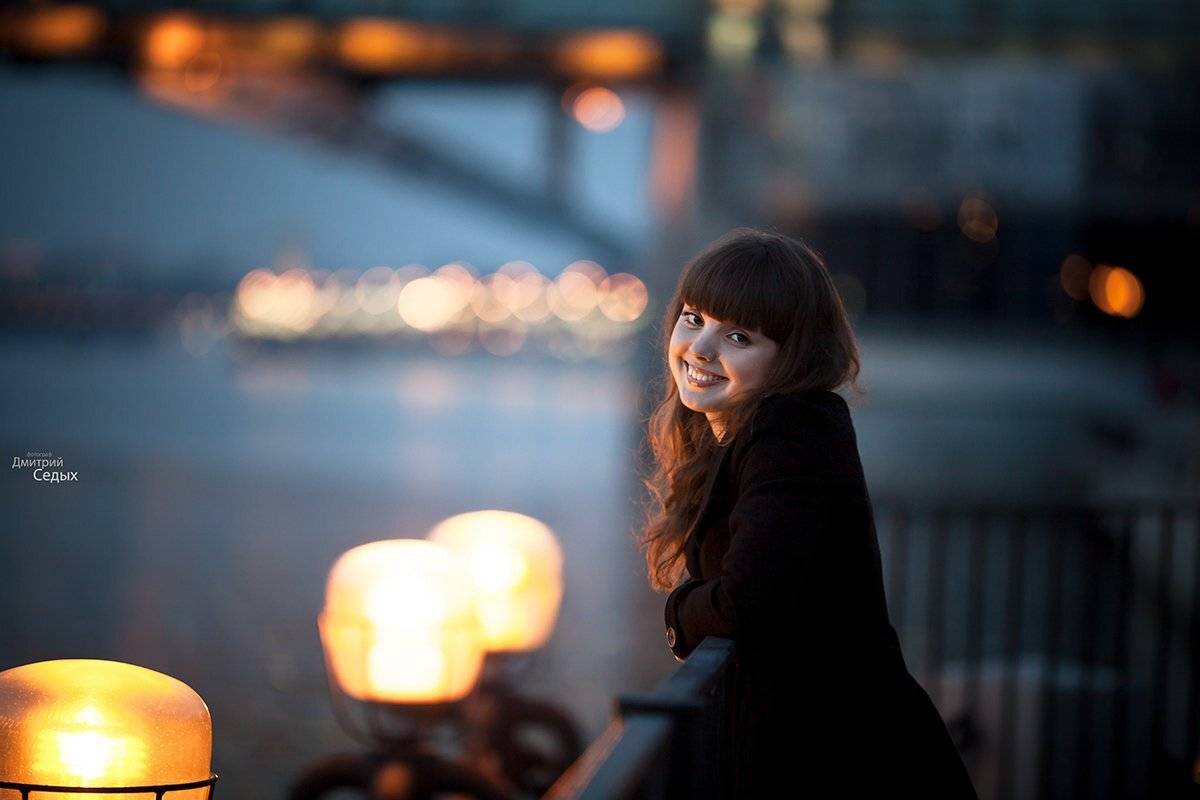 люди,порттет,вечерняя Москва, красота, нежность, Седых Дмитрий